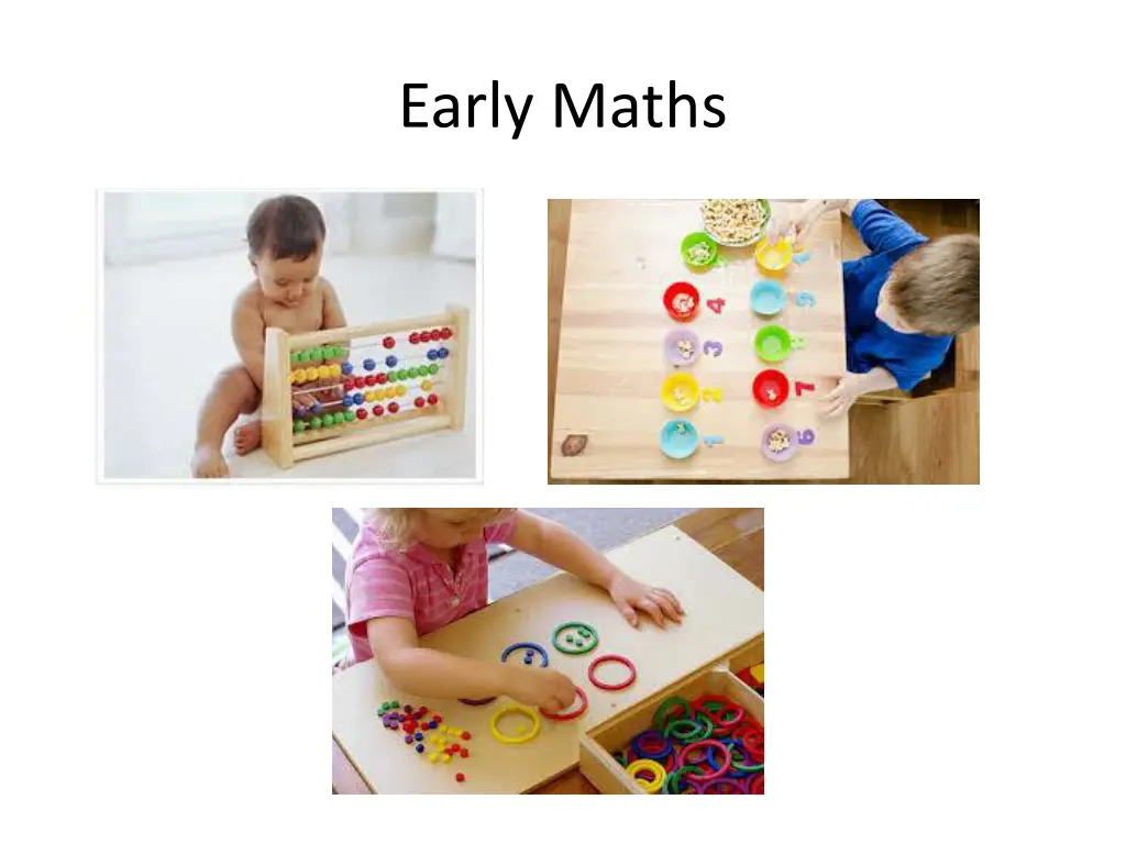 early maths