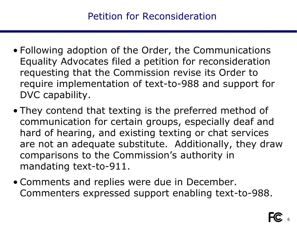 petition for reconsideration
