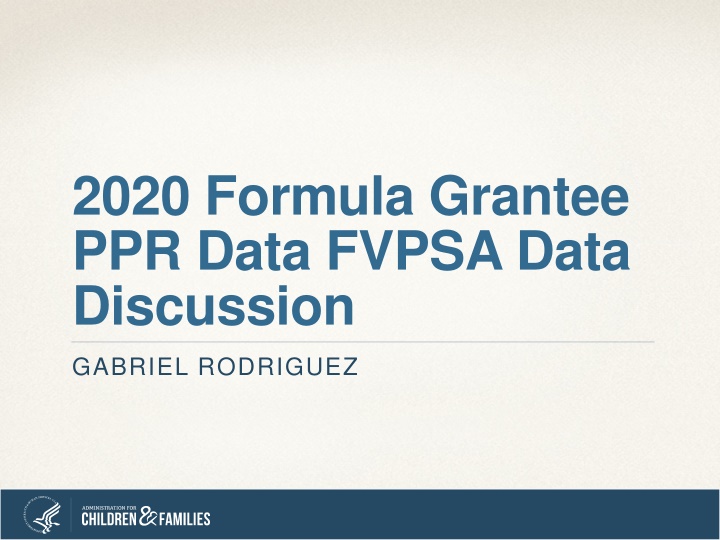 2020 formula grantee ppr data fvpsa data