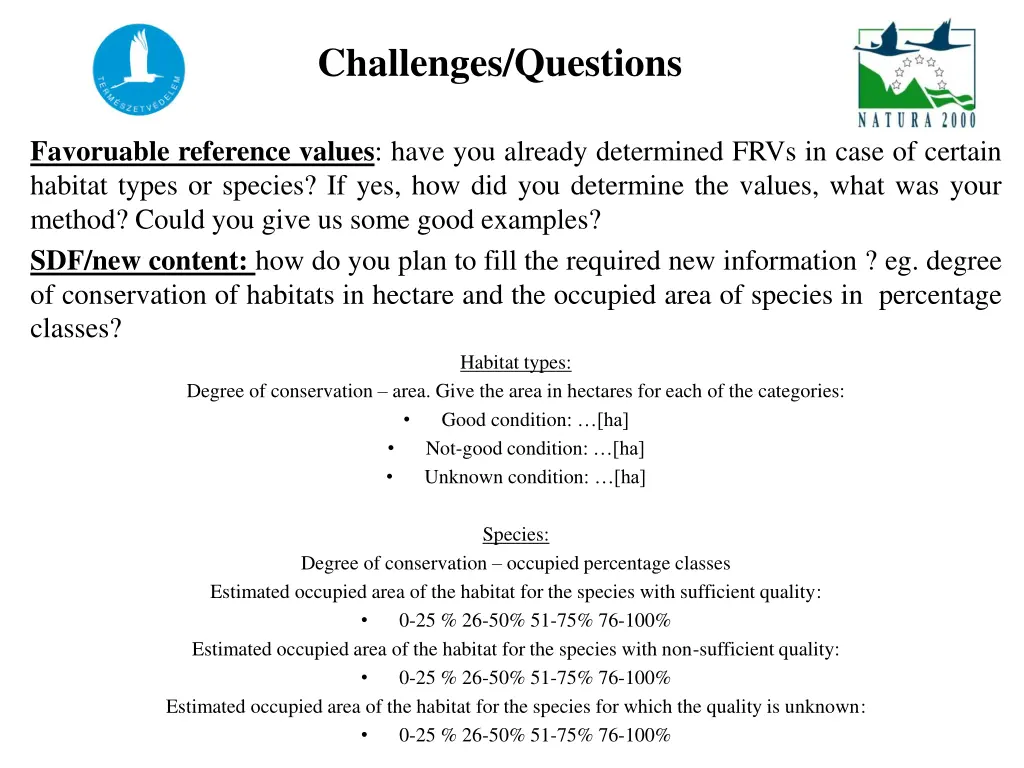challenges questions