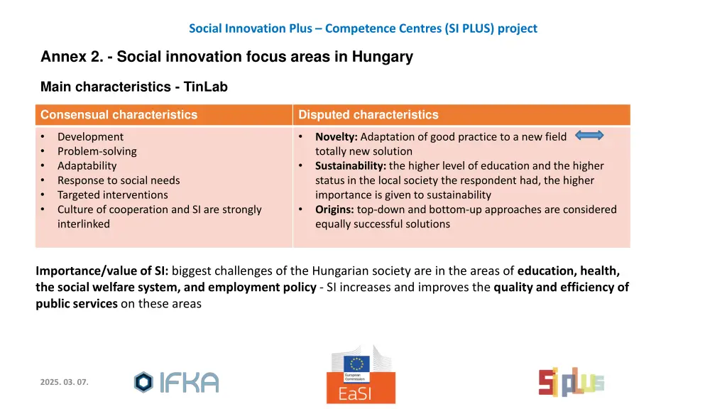 annex 2 social innovation focus areas in hungary