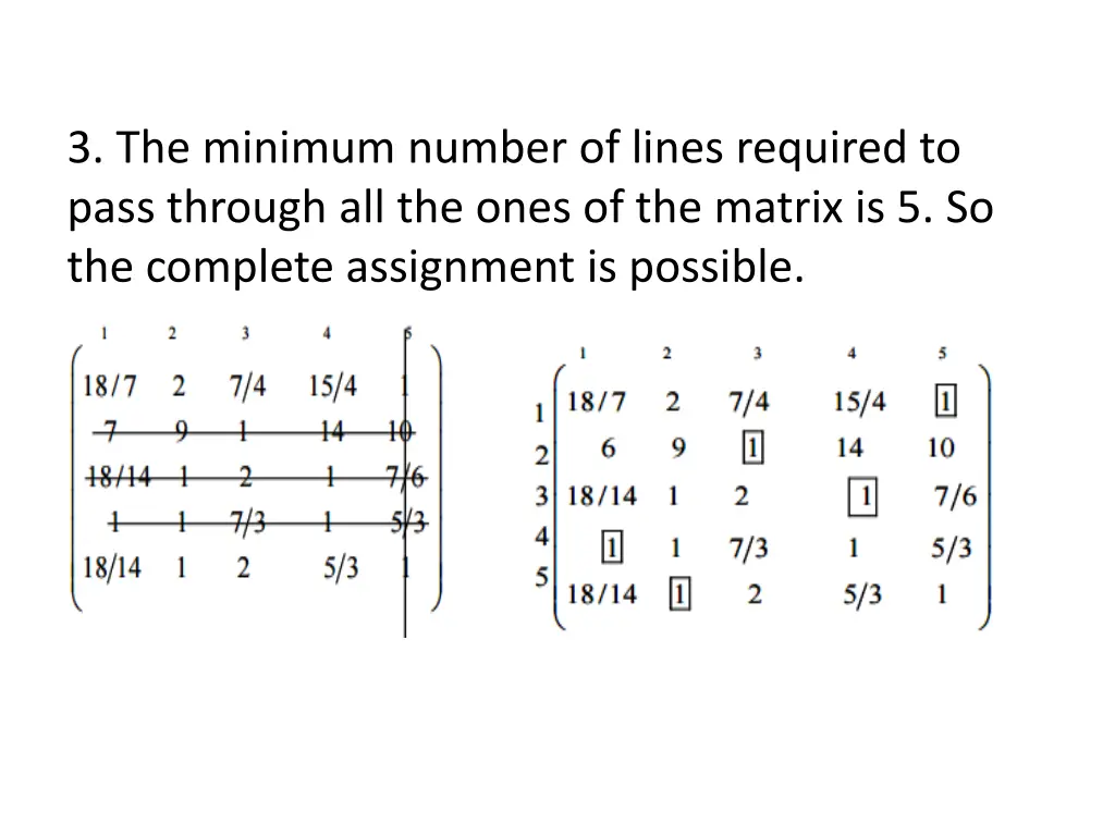 3 the minimum number of lines required to pass