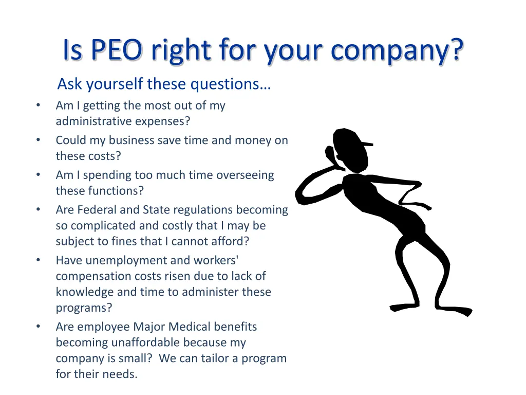 is peo right for your company ask yourself these