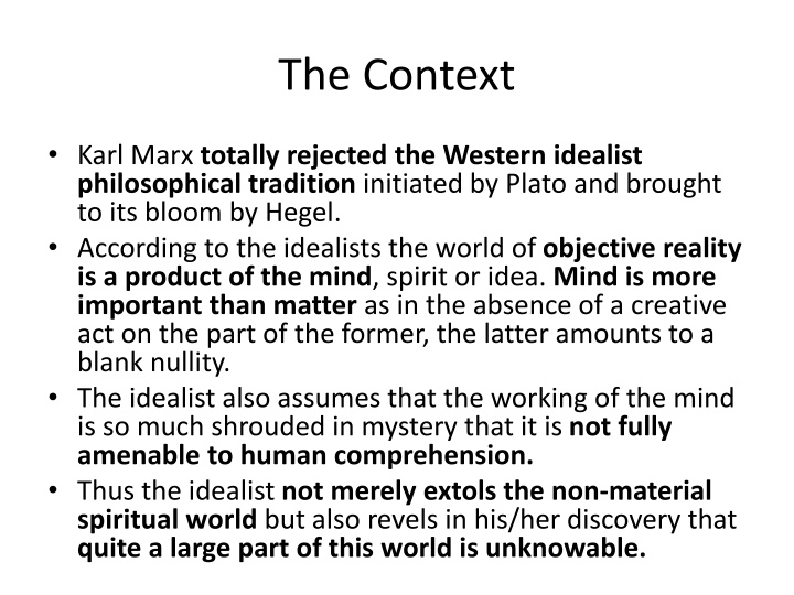 the context