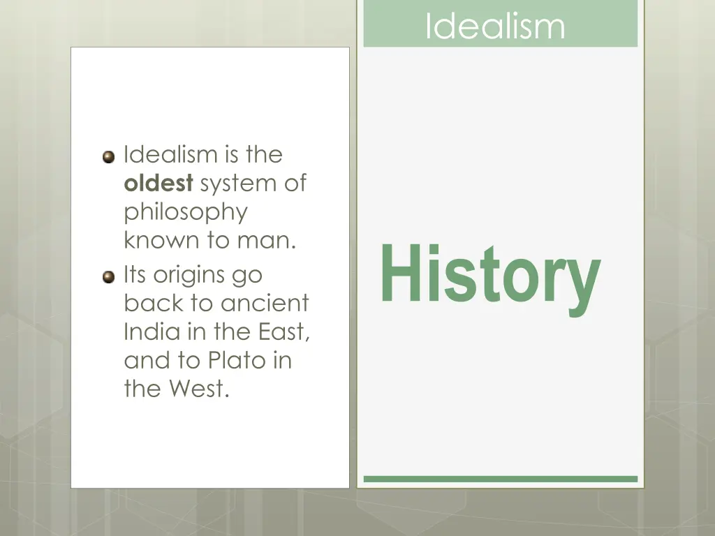 idealism 2