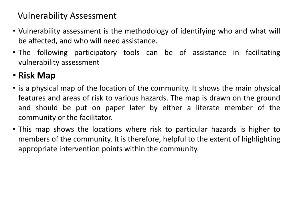 vulnerability assessment