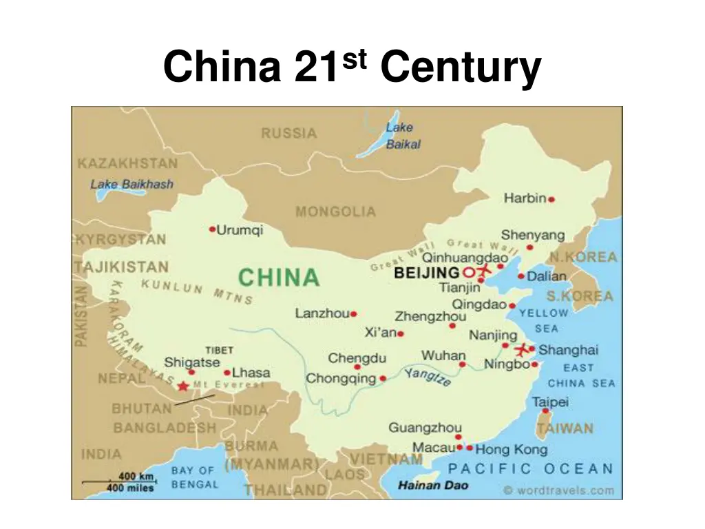 china 21 st century