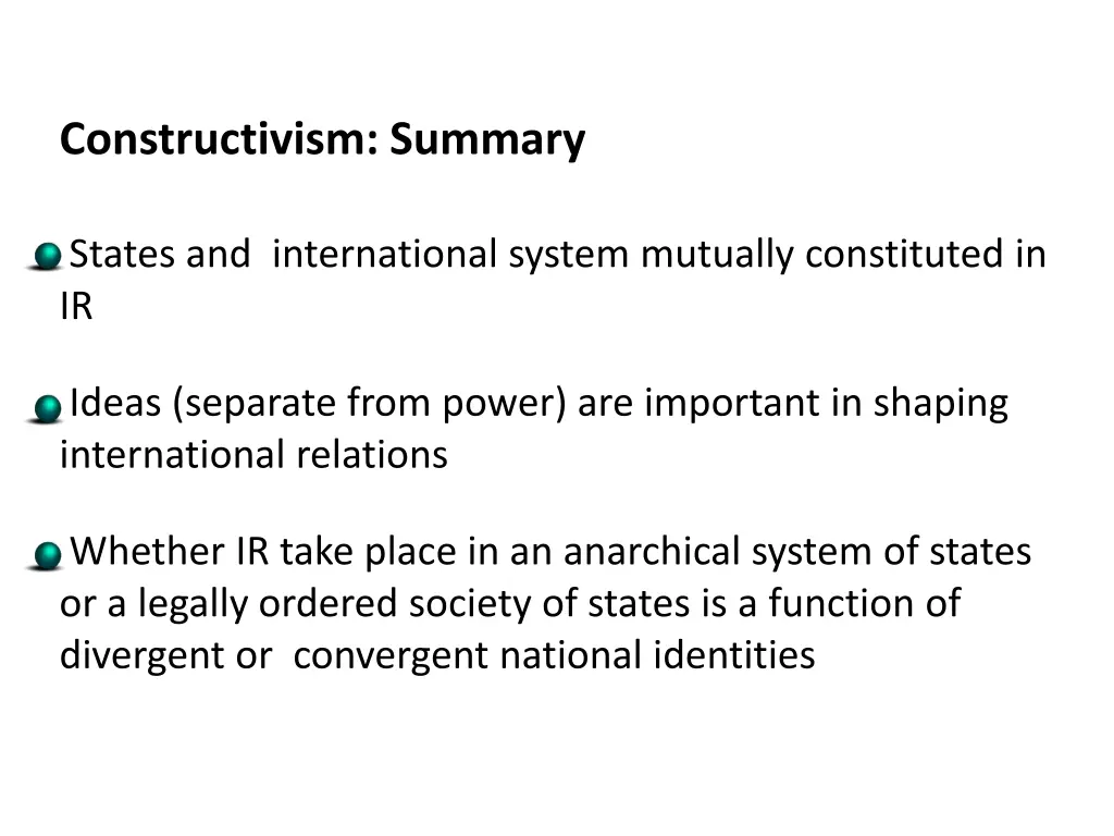 constructivism summary