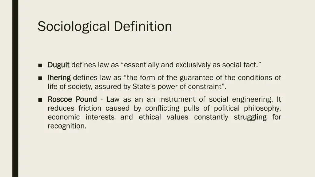 sociological definition