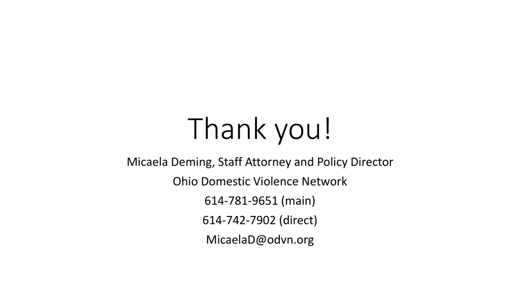 thank you