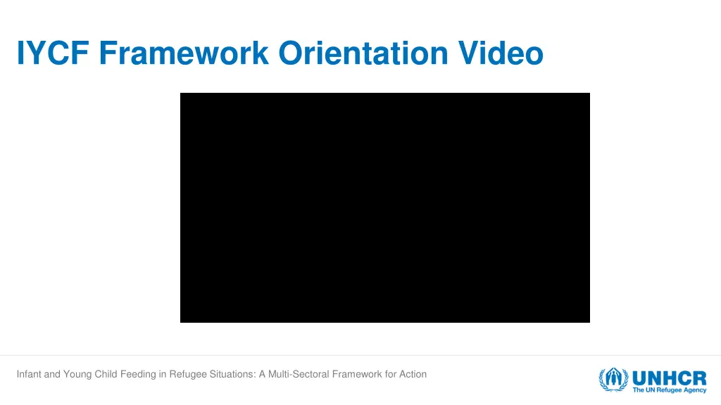 iycf framework orientation video