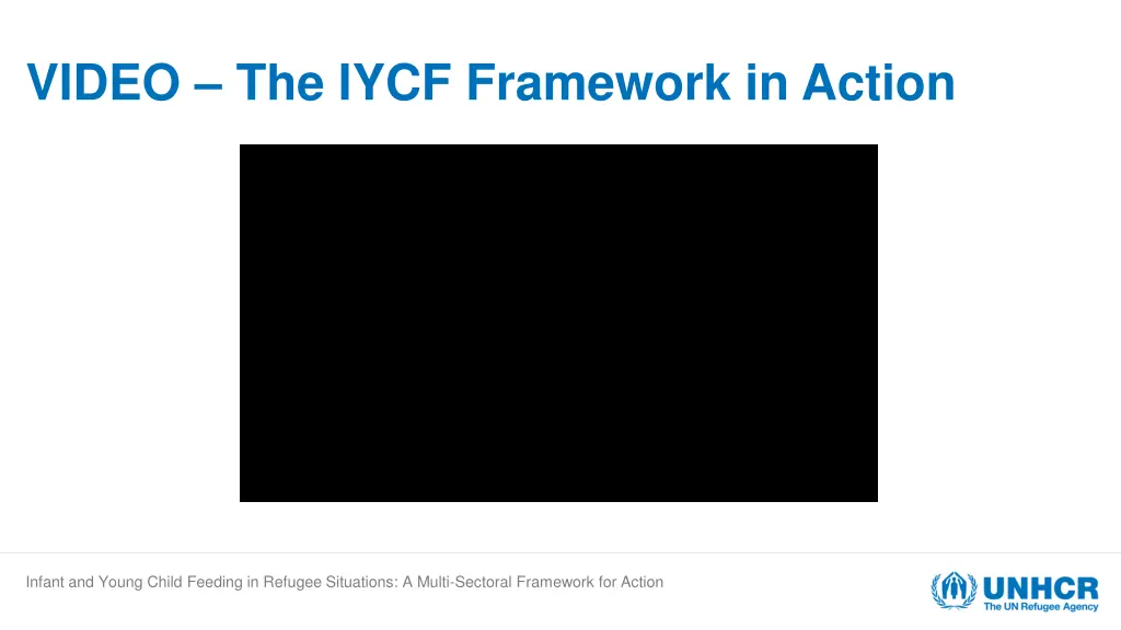 video the iycf framework in action