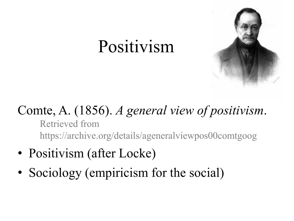 positivism