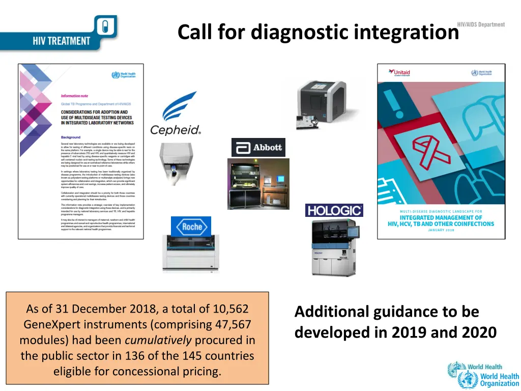call for diagnostic integration
