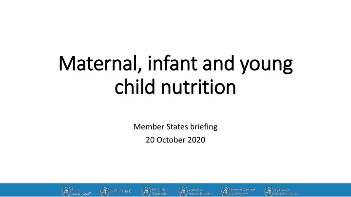 maternal maternal infant and infant and young