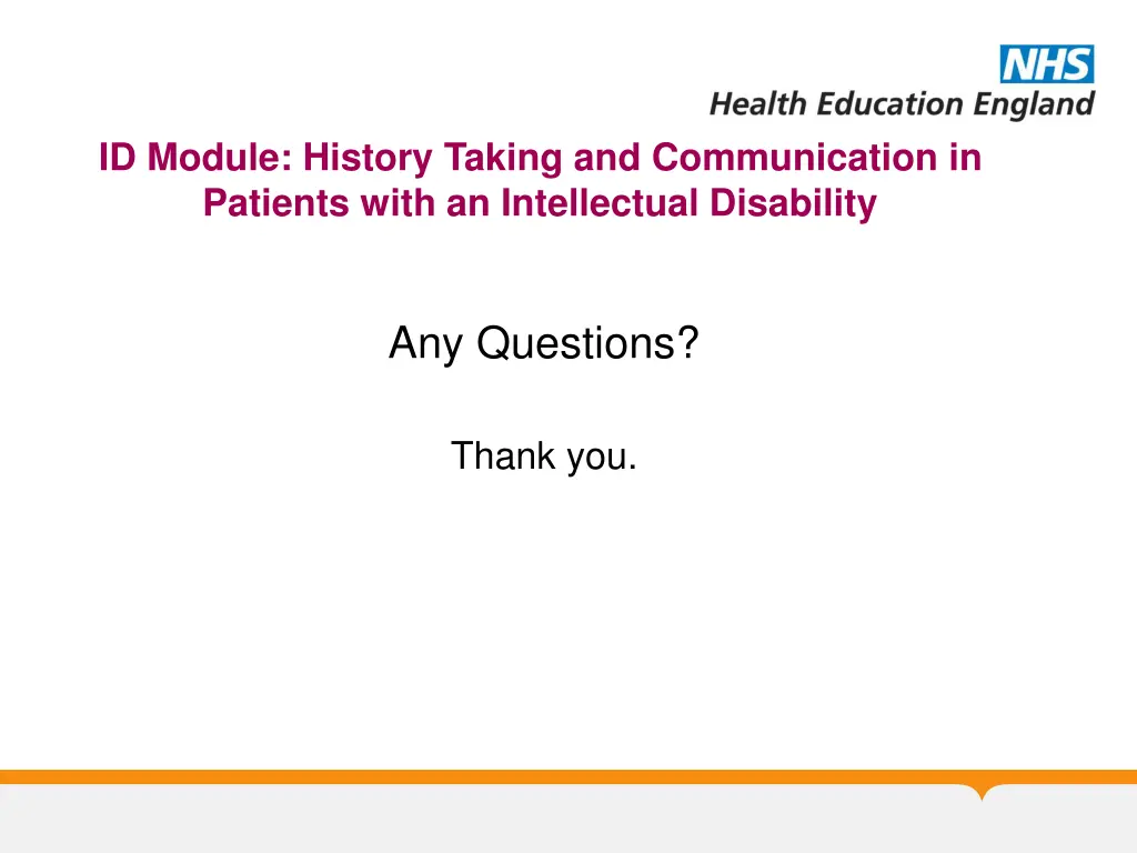 id module history taking and communication 14