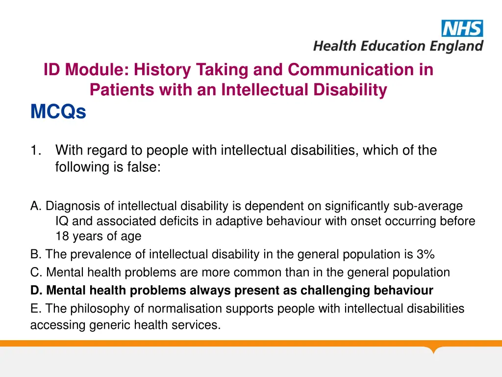 id module history taking and communication 5