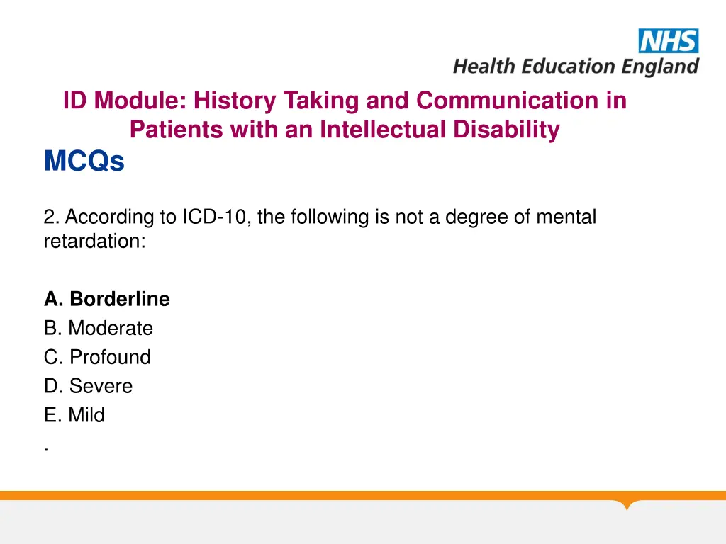 id module history taking and communication 7