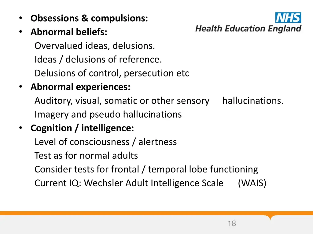 obsessions compulsions abnormal beliefs