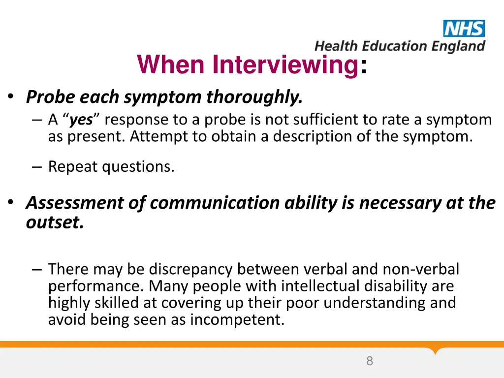when interviewing 2