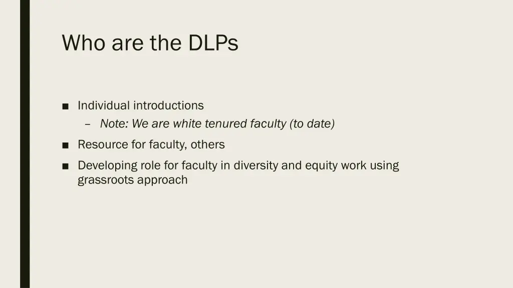 who are the dlps