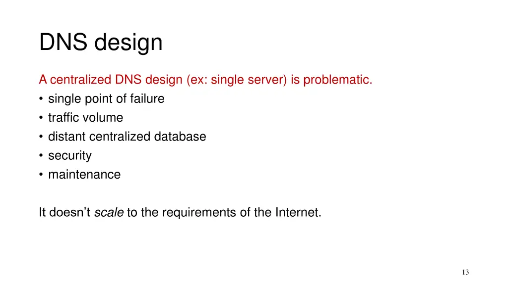 dns design