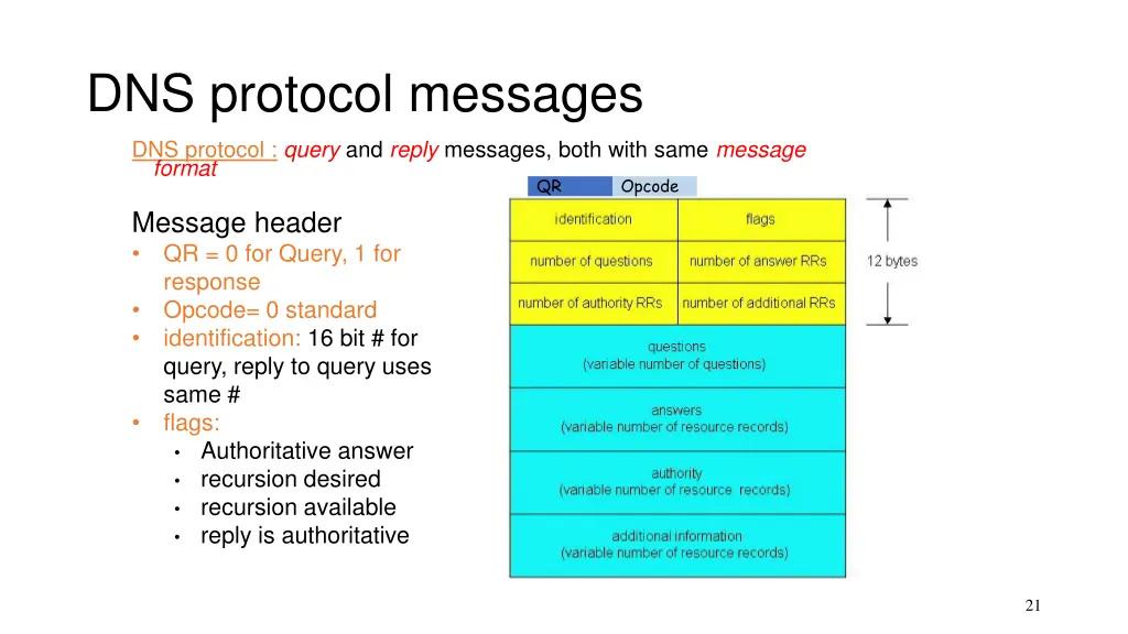 dns protocol messages