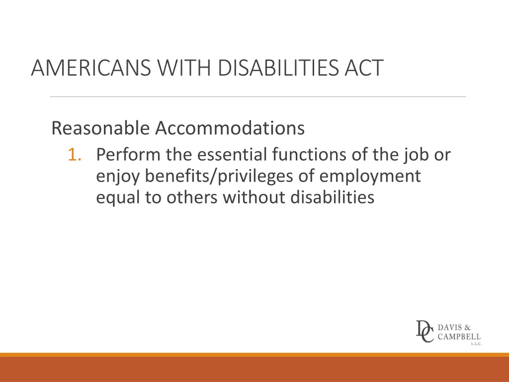 americans with disabilities act 2