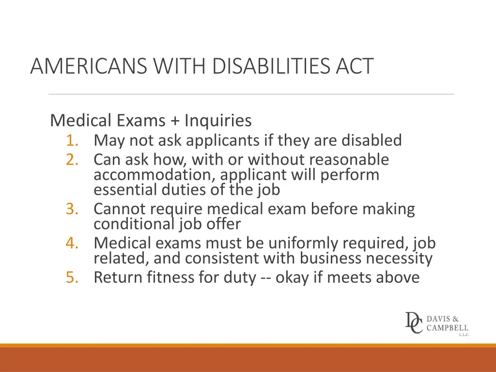 americans with disabilities act 6