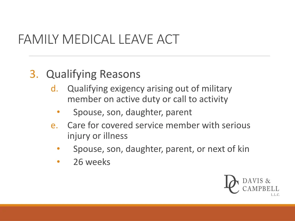 family medical leave act 4