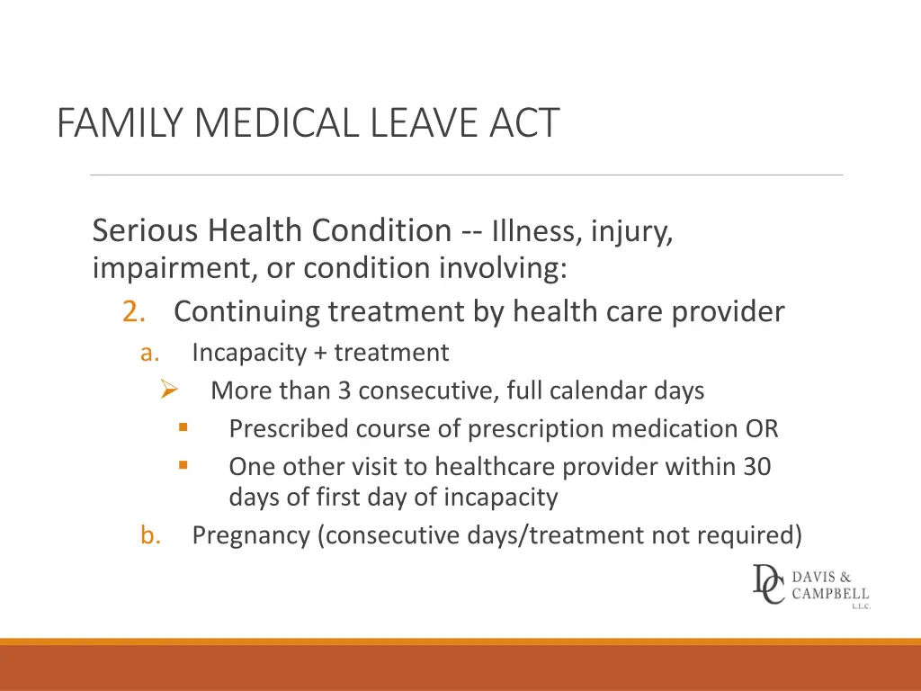 family medical leave act 6