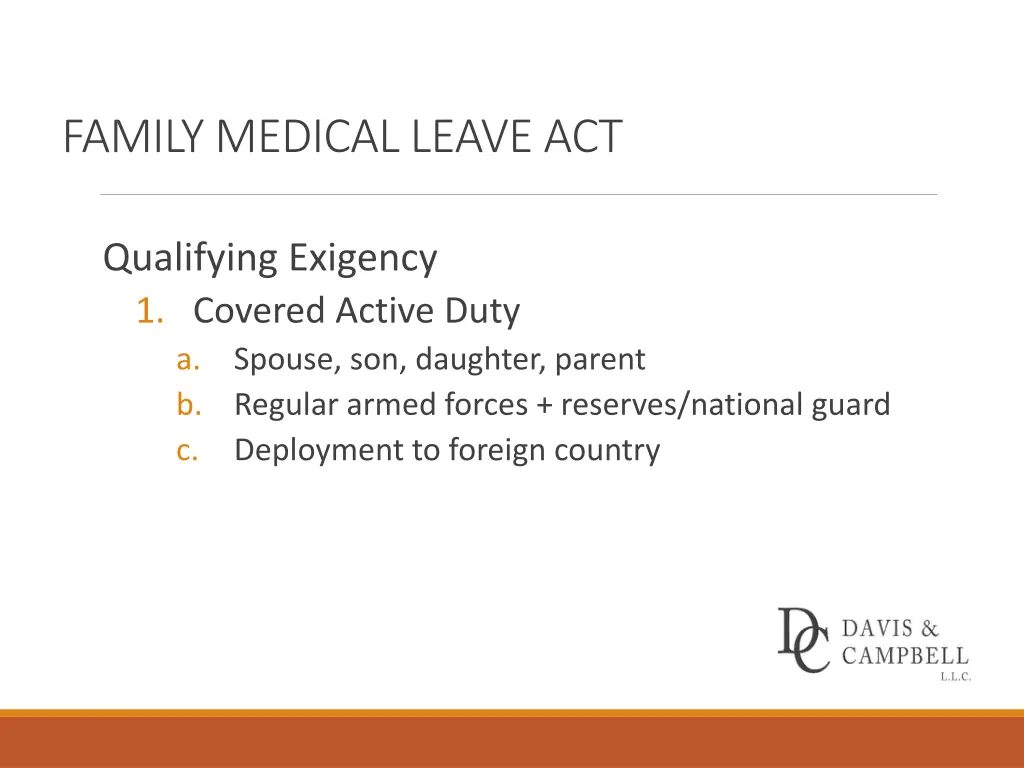 family medical leave act 8