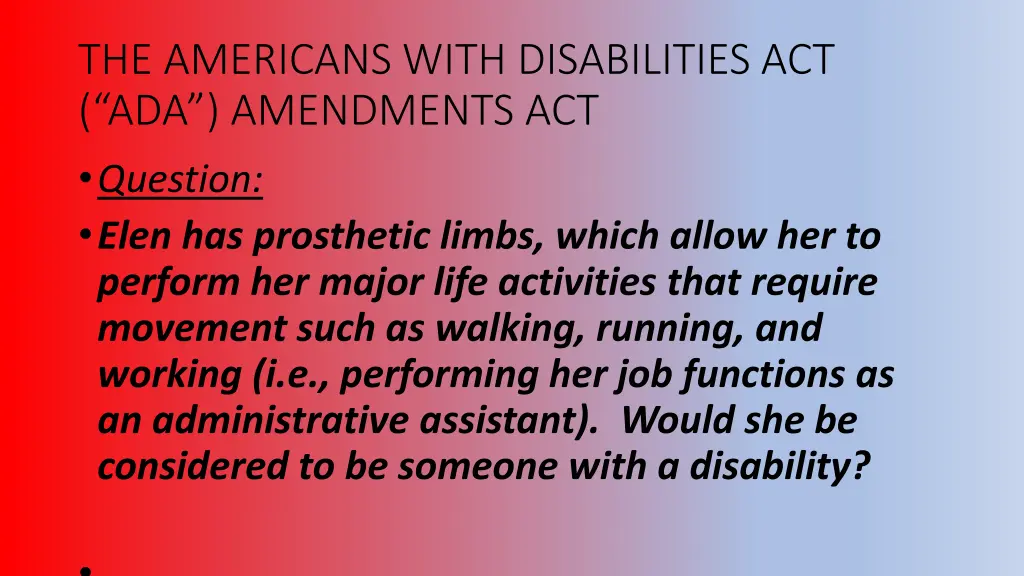 the americans with disabilities 14