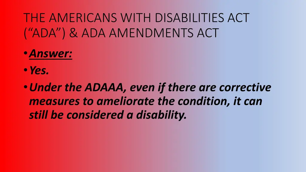 the americans with disabilities 17