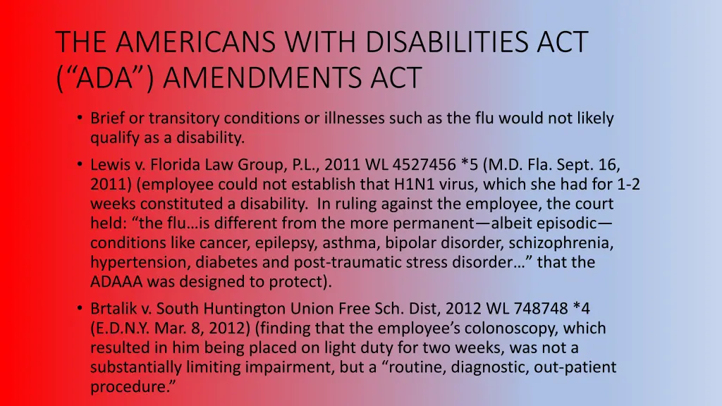 the americans with disabilities 8