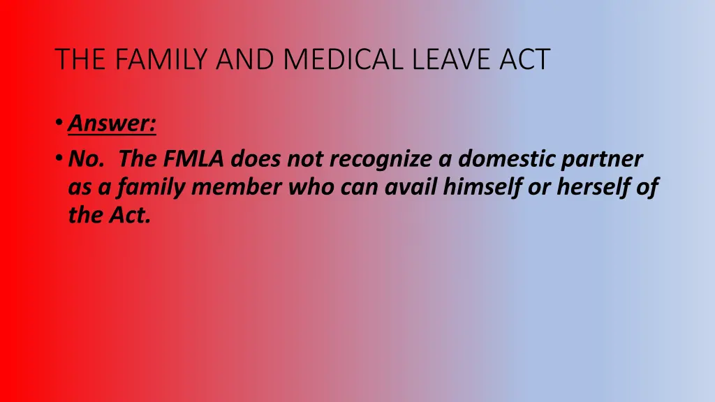 the family and medical leave act 3