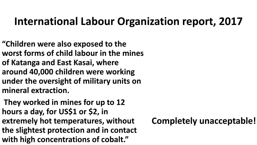 international labour organization report 2017