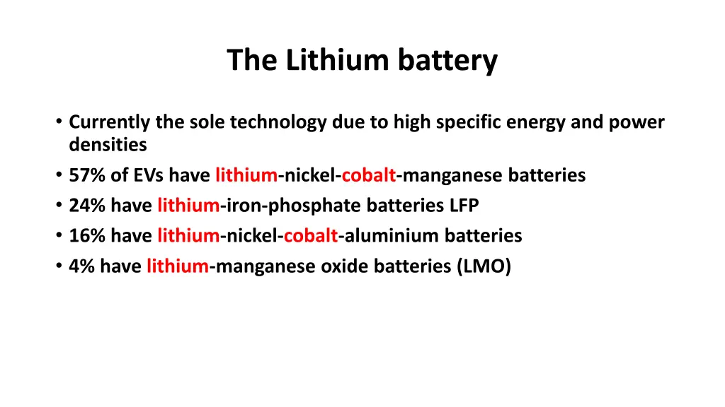 the lithium battery 1
