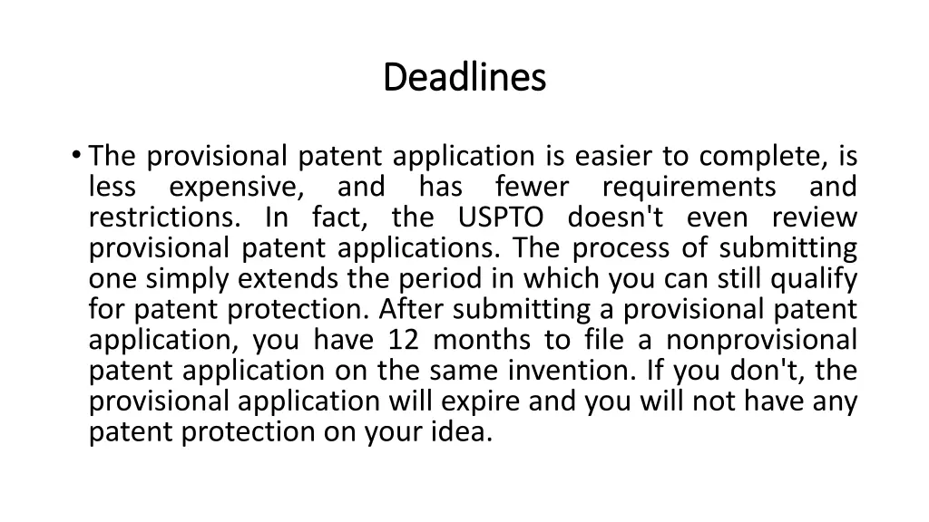 deadlines deadlines 1