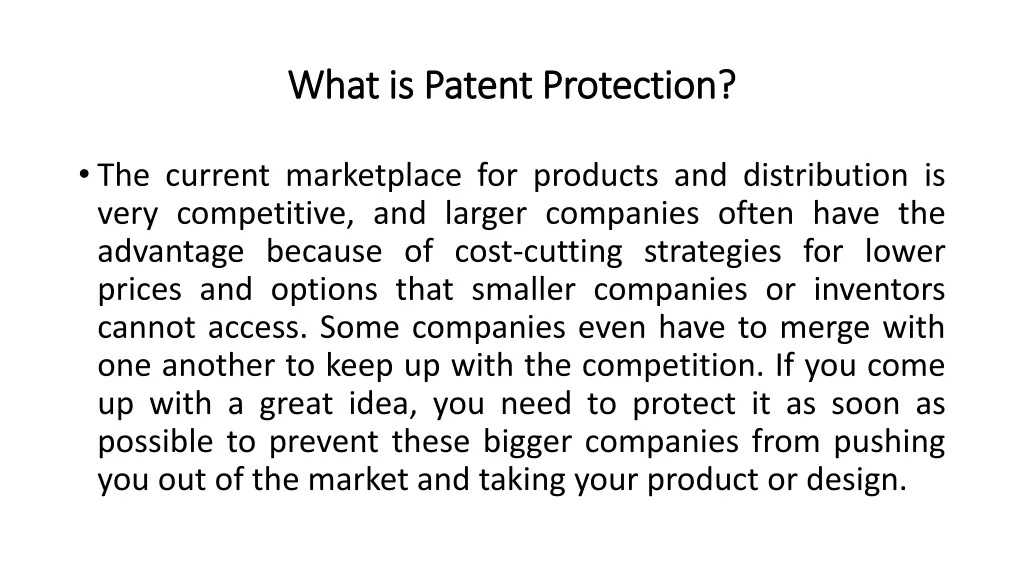 what what is is patent 3