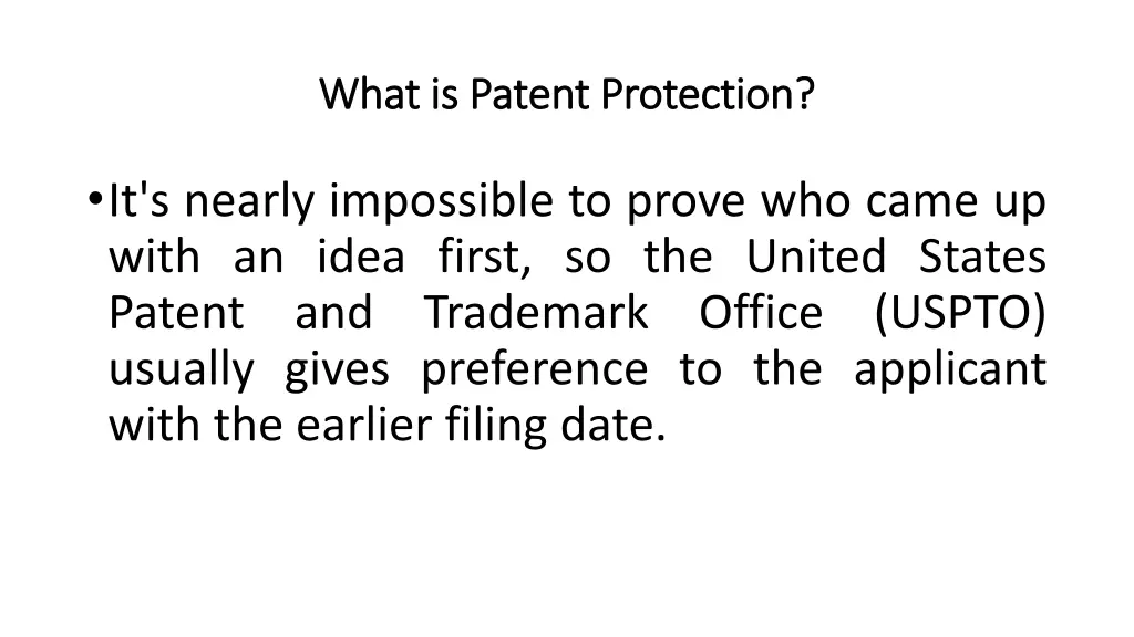 what what is is patent 5