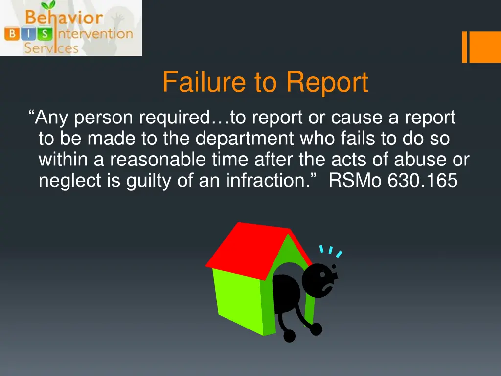 failure to report