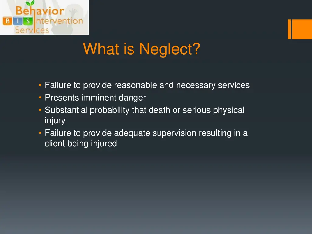 what is neglect