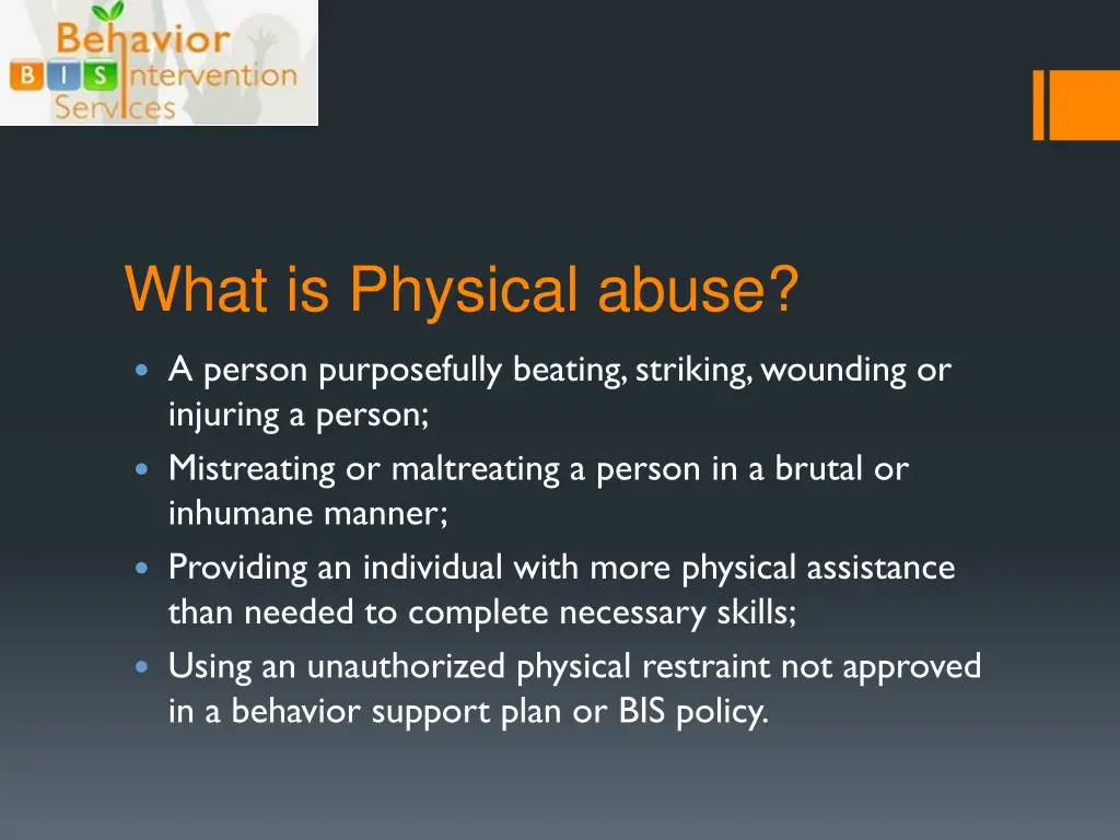 what is physical abuse