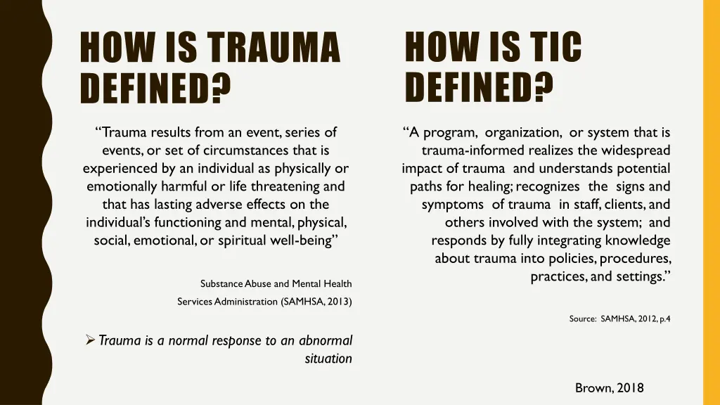 how is trauma defined