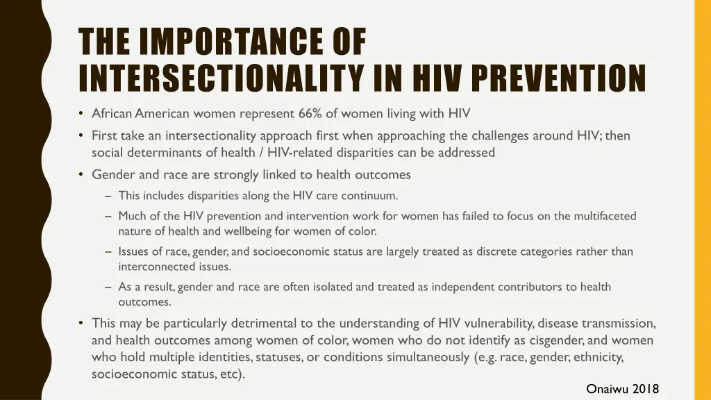 the importance of intersectionality