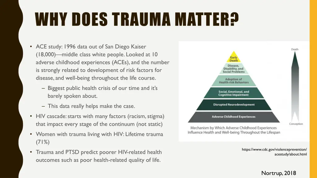 why does trauma matter