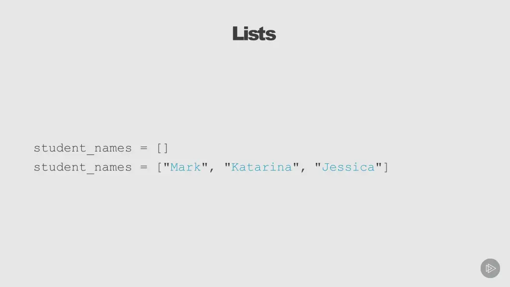 lists