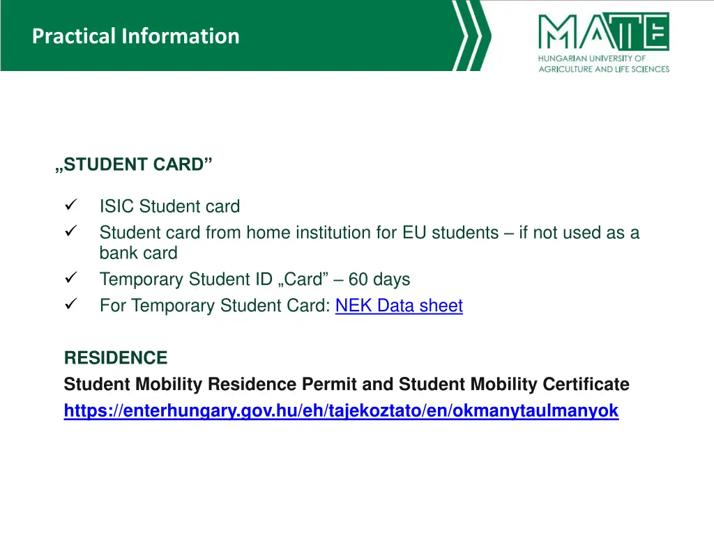 practical information 2