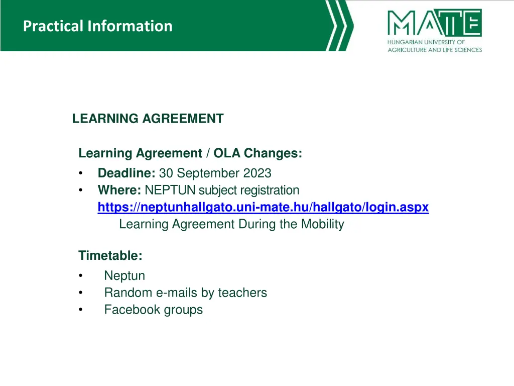 practical information 3